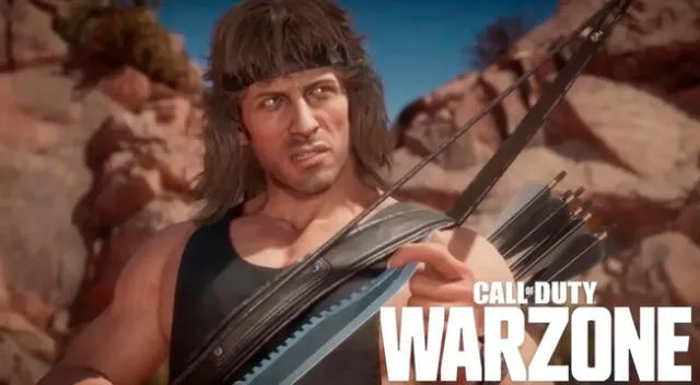 Rambo en Call of Duty Warzone