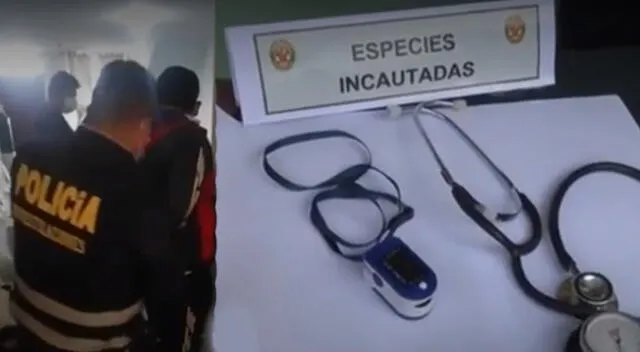 Detienen a falso médico que atendía a persona con coronavirus en Trujillo.