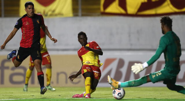 Melgar no pudo ante Aucas en Ecuador y perdió 2-1 por la Copa Sudamericana.