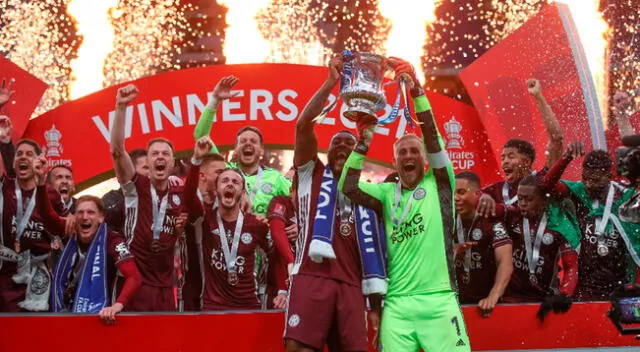 Leicester City venció al Chelsea y se quedó con la FA Cup.