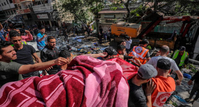 Al menos 174 palestinos han muerto, 47 de ellos niños, en los intensos bombardeos de Israel en Gaza desatados hace unos días.