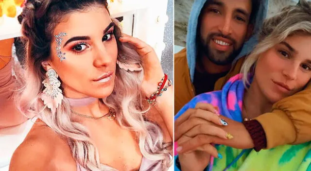 Macarena Vélez y Víctor Salas se lucieron muy enamorados en Instagram.