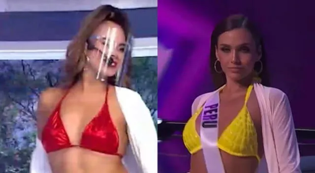 Jossmery Toledo sorprendió al mostrarse en ropa de baño en En boca de todos, realizando los mismos pasos de Janick Maceta en el Miss Universo.