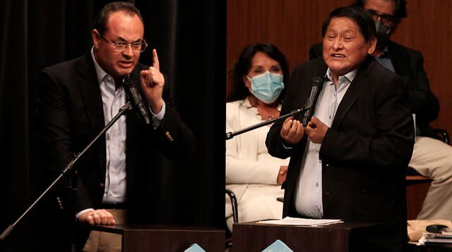 Juan Parí y Luis Carranza protagonizan tensos momentos