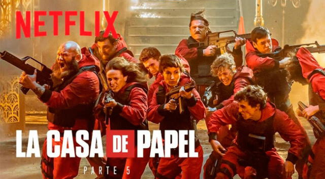 La casa de papel temporada 5 está a pocos meses de ser estrenada.