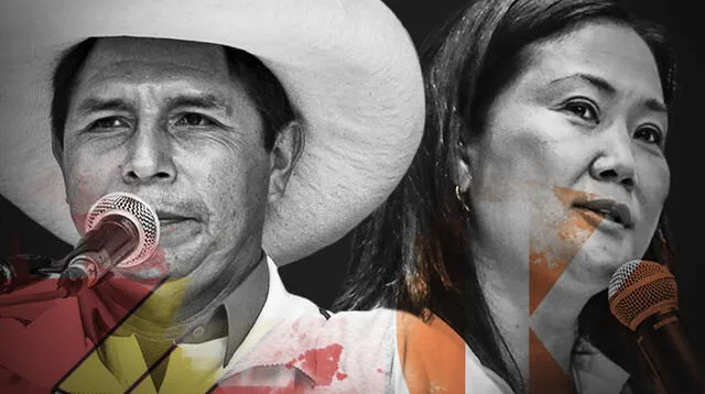 Keiko Fujimori y Pedro Castillo disputarán la segunda vuelta electoral el próximo 6 de junio.