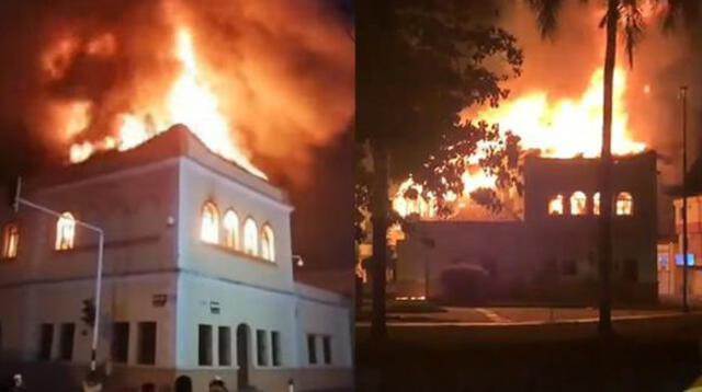 Colombia: reportan incendió en el Palacio de Justicia de Tuluá y deja graves daños materiales.