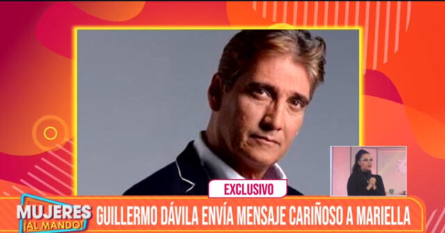 Guillermo Dávila envía emotivo mensaje a Mariella Zanetti: