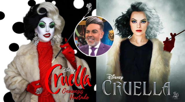 Hija de Andrés Hurtado se convierte en 'Cruella' tras el estreno de la película en Disney +
