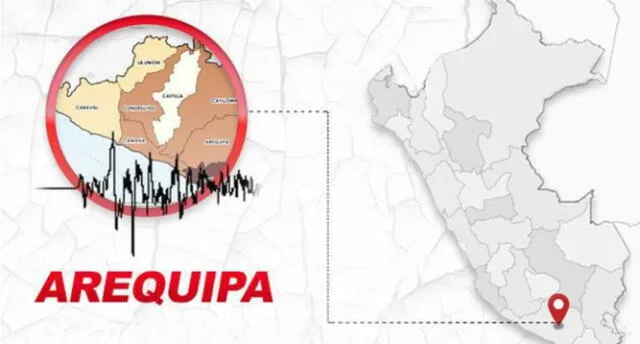 Sismo de magnitud 5.2 se registró en Arequipa