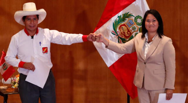 Debate presidencial 2021 en Arequipa entre Keiko Fujimori y Pedro Castillo