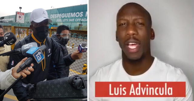 Luis Advíncula llegó al país y evitó declarar sobre video en el cual muestra su apoyo a Keiko.