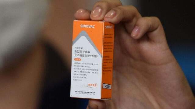 OMS aprueba el uso de emergencia de la vacuna china Sinovac contra la COVID-19.