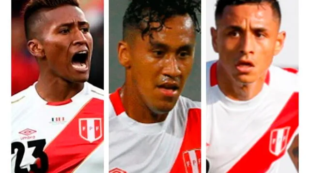Yotún, Tapia y Aquino, tres jugadores de calidad en el mediocampo de la selección de Perú.