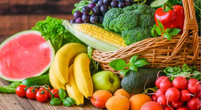 Los nutrientes de frutas y verduras disminuyen la inflamación y el estrés oxidativo.