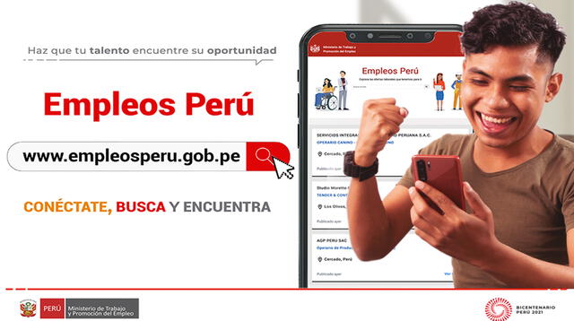 Portal de empleos ofrece servicios públicos gratuitos. Foto: difusión