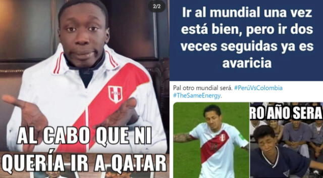 Mira aquí los hilarantes memes tras la derrota de la selección peruana ante Colombia.