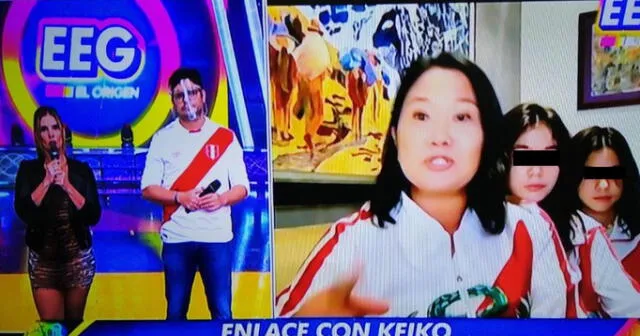 Keiko Fujimori estuvo junto a sus hijas en una entrevista para EEG.