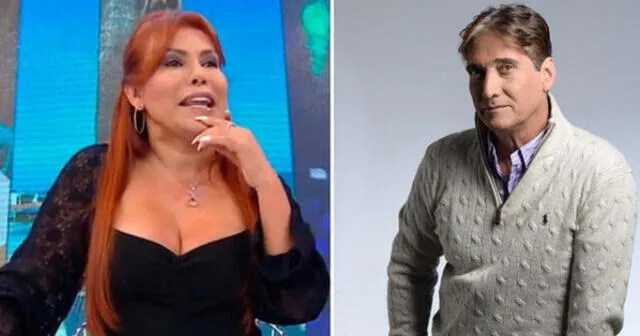 Magaly Medina llama la atención a Latina televisión por contratar al cantante venezolano que no ha firmado a su hijo.