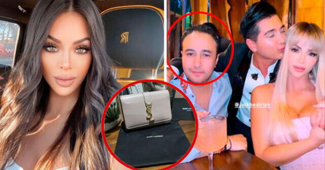 Sheyla Rojas es sorprendida por su novio con costosa cartera marca, Yves Saint Laurent.