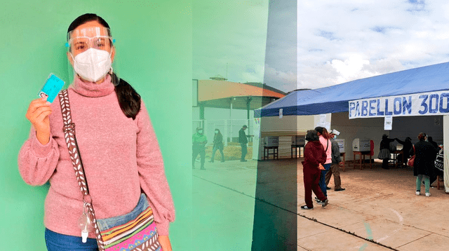Verónika Mendoza emitió su voto de segunda vuelta en la ciudad de Cusco