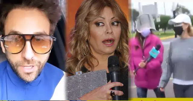 Gisela Valcárcel se pone a la defensiva con la prensa y Rodrigo Gonzales le dice: “Ahí está su verdadera cara”