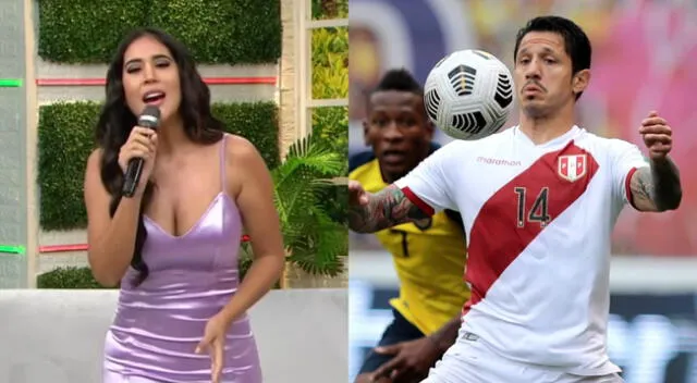 Melissa Paredes aseguró que Gianluca Lapadula fue la estrella del Perú vs. Ecuador, y le pidió perdón a su esposo por llenarlo de elogios.