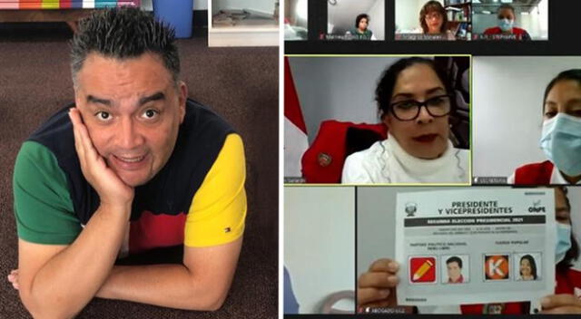 Jorge Benavides alista sketch de la audiencia pública de los votos impugnados en las Elecciones 2021