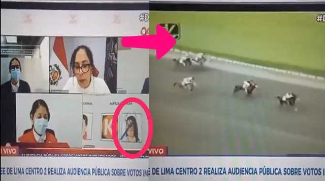Papelón. Canal N cortó transmisión de cédula de Keiko Fujimori marcada con "cachos".