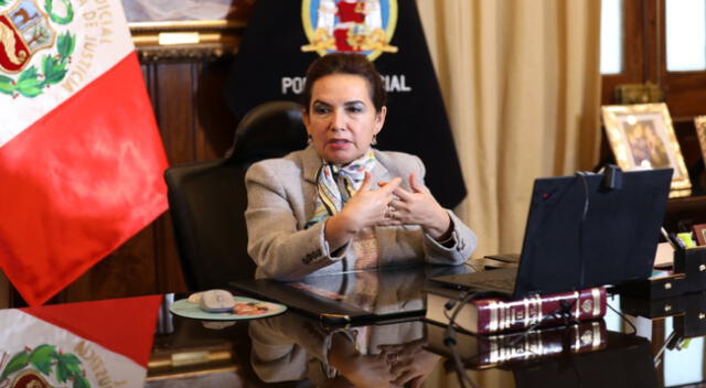 Presidenta del Poder Judicial Elvia Barrios declaró sobre habeas corpus de Vladimir Cerrón