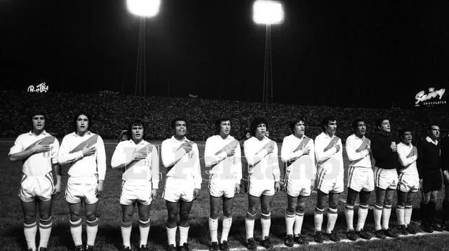 La selección peruana que alcanzó el título de la Copa América 1975.