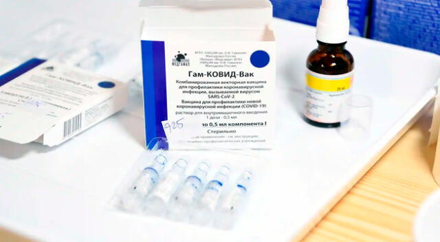 “Estamos administrando la misma vacuna como un aerosol nasal”, dijo Gintsburg