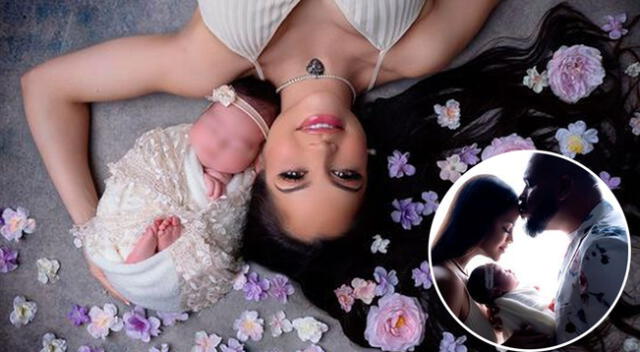Natti Natasha y ‘Raphy’ Pina comparten la primera tierna sesión de fotos con su bebé