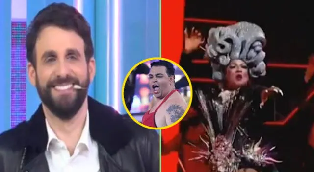 Rodrigo González tras ver a Choca Mandros como drag queen en El artista del año.
