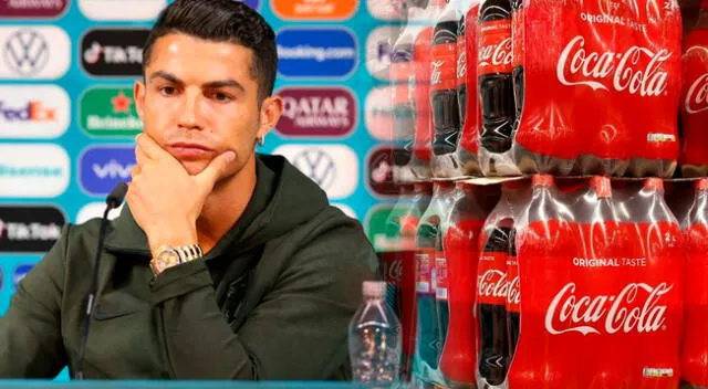 Cristiano Ronaldo le hizo perder dinero a Coca Cola.