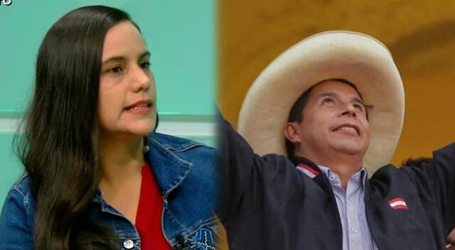 Verónika Mendoza saludó al virtual presidente electo Pedro Castillo.