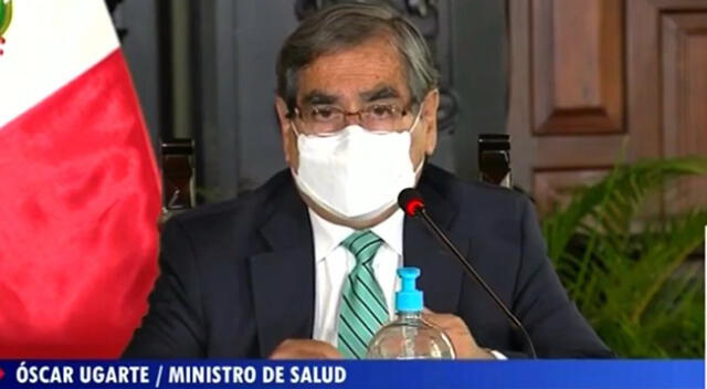 El titular del Ministerio de Salud recalcó que el Perú aún no se encuentra bajo una tercera ola de COVID-19.