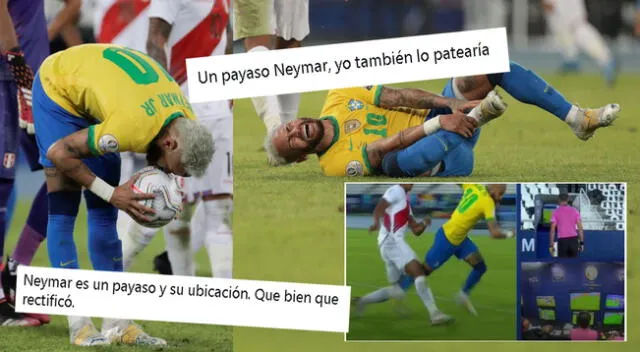Penal inventado por Neymar fue noticia en las redes sociales.