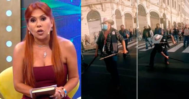 Magaly Medina no perdona la violencia en las calles.