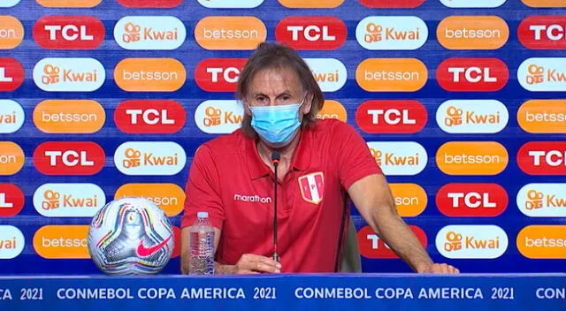 Ricardo Gareca aseguró que la selección peruana buscará ser protagonista contra Colombia en la fecha 2 por Copa América 2021.