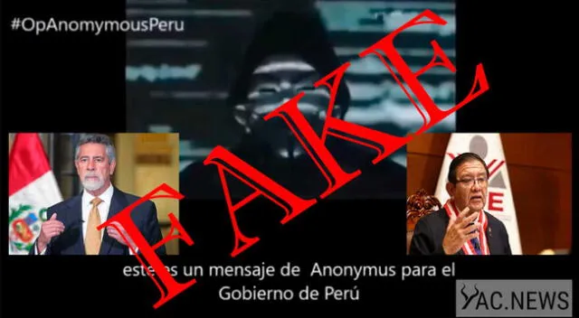 Video de Anonymous sería falso