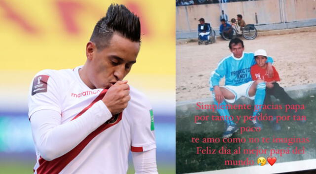 Christian Cueva, volante de la selección peruana, fue noticia en las redes sociales.