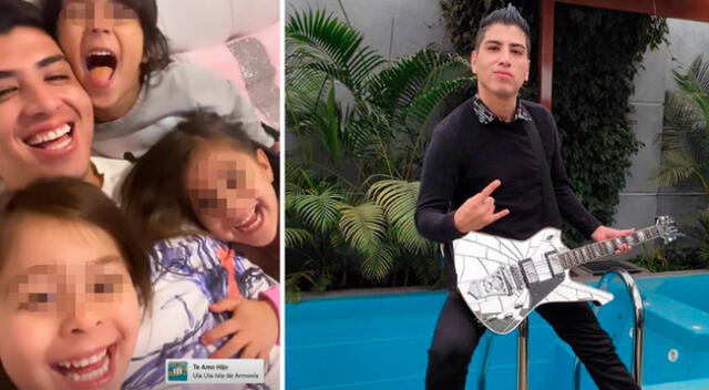 John Kelvin disfrutó con sus hijos en el Día del Padre.