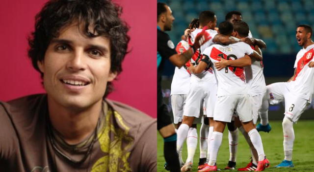 Perú logró imponerse en la Copa América al vencer a Colombia 2-1, y Pedro Suárez Vértiz lo festejó en sus redes sociales.