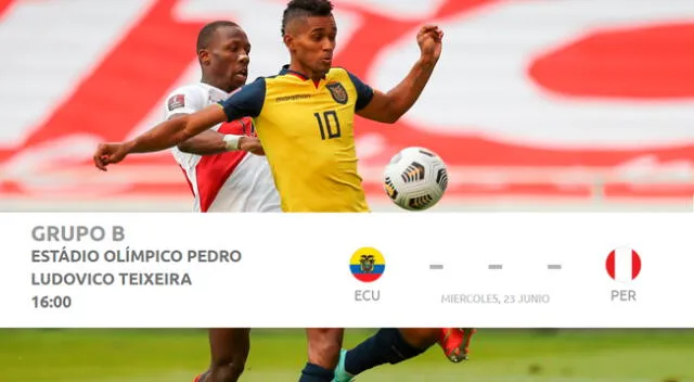 En el último partido entre Perú y Ecuador fue a inicios de este mes por las Eliminatorias Qatar 2022.