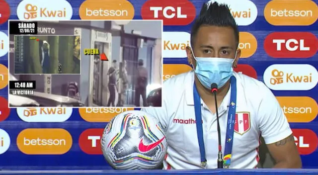 Christian Cueva se pronunció en conferencia de prensa en la previa del Perú vs Ecuador por la Copa América 2021.