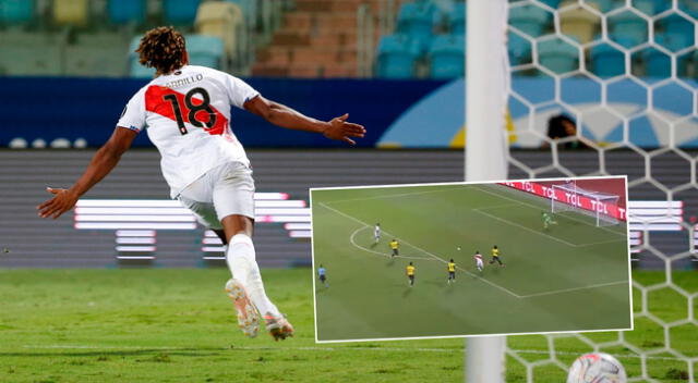 Perú logró el 2-2 ante Ecuador con gol convertido por André Carrillo.