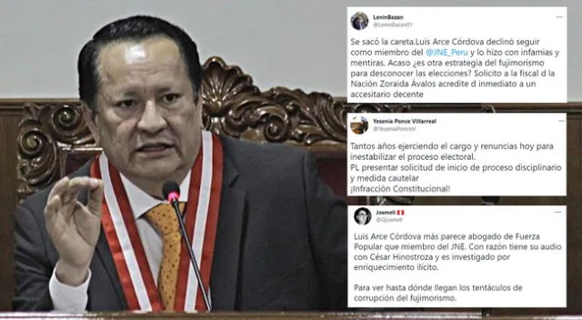 El fiscal Luis Arce renunció pese a que no puede hacerlo durante procesos electorales.