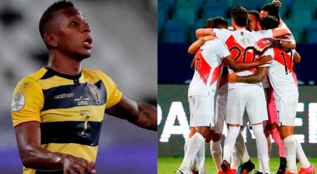 Pervis Estupiñán lamentó de forma particular el empate ante la selección peruana por la Copa América 2021.