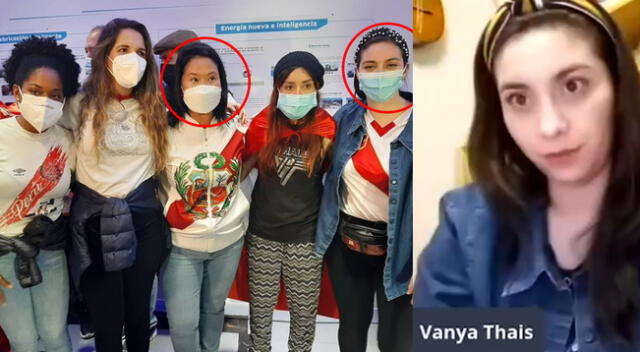 Vanya Thais es una de las principales voceras de Fuerza Popular. La mujer ha mostrado un apoyo acérrimo a Keiko Fujimori.